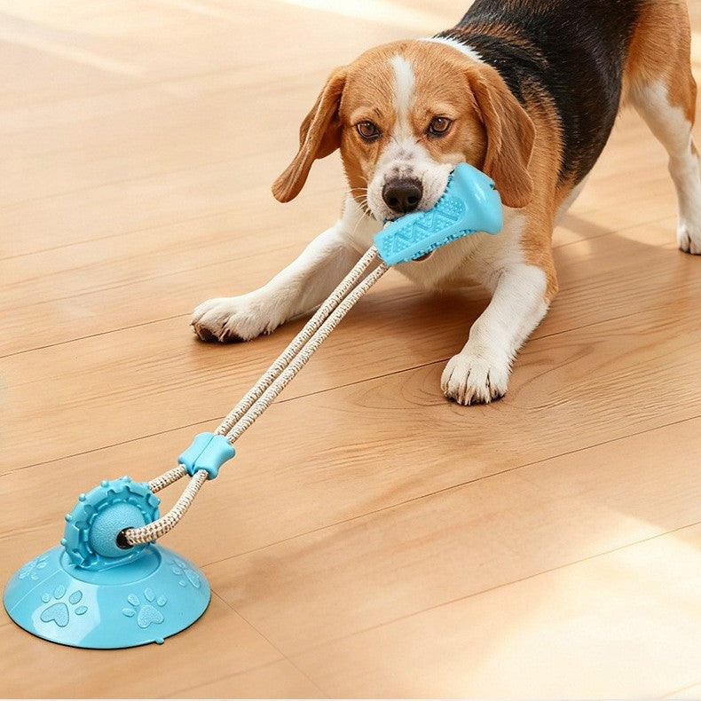 Juguete Mordedor para Perros con Ventosa | Juguete Interactivo y Resistente para Masticar