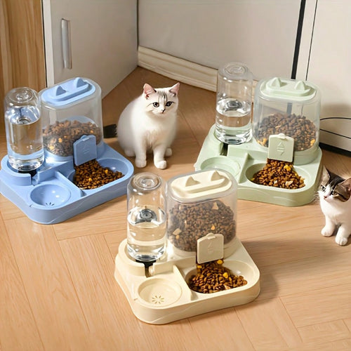 Bebedero para Gatos con Diseño de Orejas | Dispensador de Agua para Mascotas