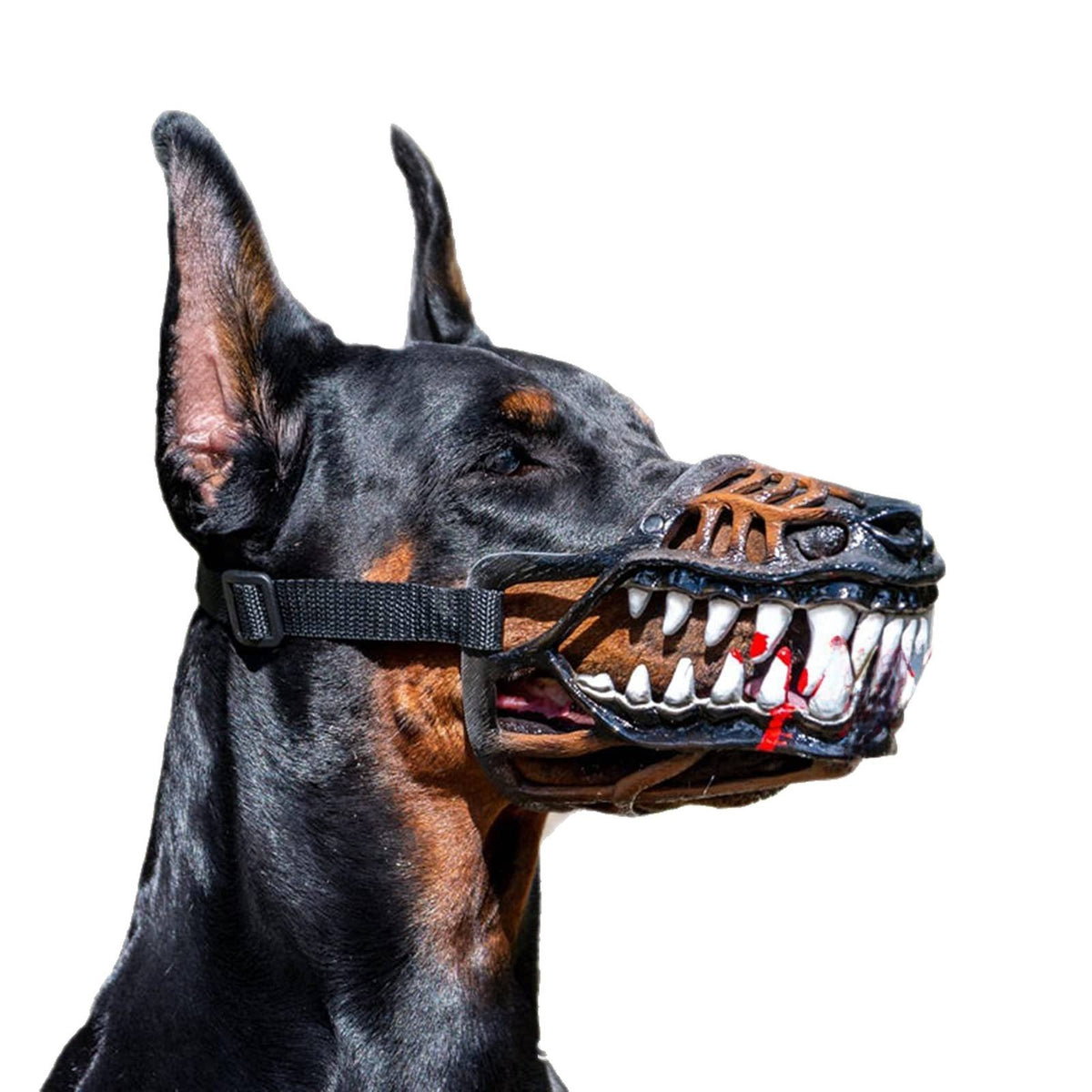 Máscara de Dinosaurio para Perro – Disfraz de Halloween