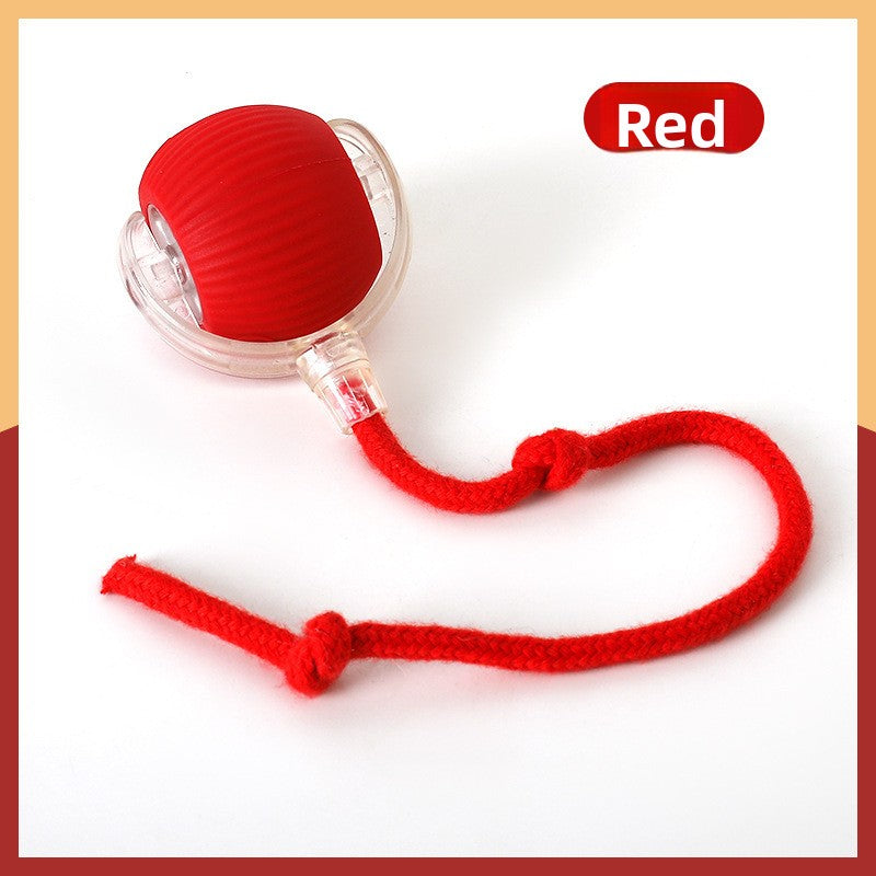 Bola Interactiva de Silicona para Mascotas – Juguete de Entretenimiento para Gatos y Perros