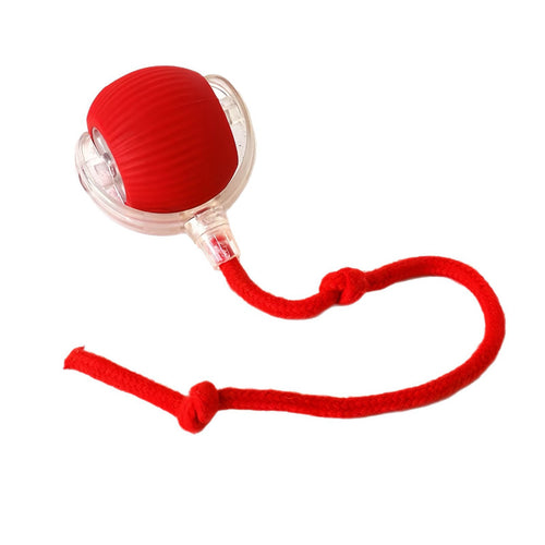 Bola Interactiva de Silicona para Mascotas – Juguete de Entretenimiento para Gatos y Perros